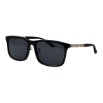Emporio Armani Logo Detail Atsetaadist Ruudukujulised P&auml;ikeseprillid Meeste p&auml;ikeseprillid Must 0EA4241D501787 57,Black