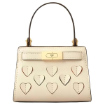 Tory Burch Lee Radziwill Nano Nahast T&otilde;mblukuga K&auml;ekott Naiste K&auml;ekotid Kreemjas 75129-122 Basic Set (Bag+Dust Bag)