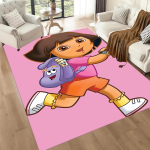 Dora ja Bootsi seiklusruudu vaibad on suurep&auml;rane valik elutubade, magamistubade, kodu sisustuse ja kingituste jaoks. 120cmx160cm