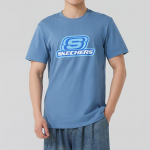Skechers Unisex Klassikaline l&uuml;hikeste varrukatega T-s&auml;rk L