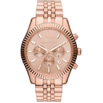 Michael Kors MK8319 Lexington Kronograaf Meeste K&auml;ekell 45mm Heleroosa