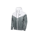 Nike Spordiga lukuga kapuutsiga tuulejope meestele &Uuml;ler&otilde;ivad Hall Valge DA0001-084 L gray