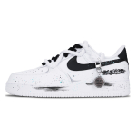 Nike Air Force 1 Must Valge Pritsmetega Libisemisvastased Ja Veekindlad Madalad Rula Kingad Meeste Must Valge CW2288-111(Team1001-) 39