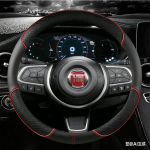 Nahast Autojuhtratta Kate 38cm 15 Fiat Tipo Fullback Strada Toro Doblo Freemont Bravo Stilo jaoks Autotarvikud