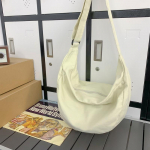 &Uuml;hev&auml;rvilised l&otilde;uendist naiste Crossbody kotid naistele Suure mahutavusega ostukott Tudengite &otilde;lakott Unisex koolikott 39cmX17cmX34cm beež