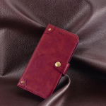 Oukitel WP60 5G jaoks &Uuml;mbris Metallpandlaga Retro Nahast Tagakate Oukitel WP60 5G jaoks