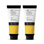 Deconstruct Face Gel P&auml;ikesekaitsekreem SPF 50 PA+++ 50g x2 | Ei j&auml;ta valget kihti, rasusele nahale