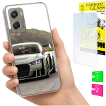 Kaitse&uuml;mbris Motorola Moto G06 / G06 Power jaoks &Uuml;mbris Case Tagak&uuml;lg&uuml;mbris + Klaas