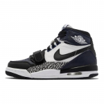 Jordan Legacy 312 k&otilde;rge s&auml;&auml;rega korvpallijalatsid must/sinine/valge unisex GS s&uuml;nteetiline nahk DO7442-401 36.5