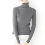 Turtleneck Pullover Naiste kampsun S&uuml;gis-talvine Uus pikkade varrukatega kootud kampsun Naiste &otilde;hukesed t&auml;isvillased kampsunid Džemprid 16675 OneSize
