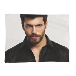 N&auml;itleja Can Yaman Foto Tekid Pehme Soe Flanell Visketekk Voodipesu Voodi Elutuba Piknik Reisimine Kodu Diivan Size: 150*200cm, Weight: 230 GSM