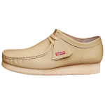 Supreme x Clarks Originals Wallabee Mugavad Moodsad Madalad Vabaajajalatsid Unisex toss Helepruun 261854657055 44.5 beige