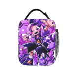 L&otilde;bus m&auml;ng Lily Lovebraids L&otilde;unapiknikukott Koolil&otilde;unakarp Unisex Graafilise disainiga Termiline kott K&auml;ekotid Oxford Kaasaskantav jahutuskott One Size purple