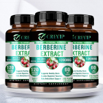 GREVIP Berberiin HCI 1200mg Kapslid 120 tk &mdash; Antioks&uuml;dantne Toitumine, Seedimise Heaolu, Igap&auml;evane Tugi 120*3