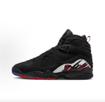 Originaalsed Jordan 8 Playoffs tossud: AJ8 Hare Must-Lilla Meeste K&otilde;rged Lahingusaapad 44.5 black
