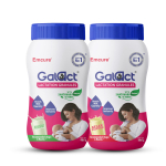 Galact Rinnaga toitmise graanulid 400g x 2 rinnaga toitvatele emadele | 4x piimatootluse t&otilde;us | Kliiniliselt testitud rinnaga toitmist toetav toidulisand | Shatavari ja 6 &uuml;rti blue