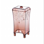 Cotton Pad meigikarbi korraldaja kosmeetikakarbi hoiustamiskasti jaoks Meigilaua tarvikud hall