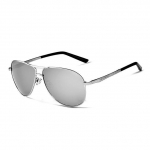 VEITHDIA meeste p&auml;ikeseprillid, polariseeritud peegel UV400 objektiiviga prillide tarvikud p&auml;ikeseprillid meestele, naised must hall v&auml;rv