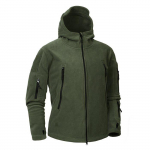 S&otilde;jav&auml;e fliisist kamuflaaž Tactical meeste riided Polar Warm Multicam Army meeste mantel Outwear kapuuts S armee roheline v&auml;rv