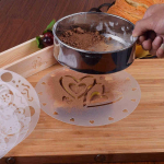 PVC koogi &scaron;abloonid s&uuml;nnip&auml;eva tr&uuml;kkimine vorm Kaunistamine pulmapidu K&ouml;&ouml;k kondiitritooted T&ouml;&ouml;riistad Aksessuaarid valge