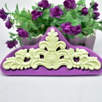 Silikoonist k&uuml;psetusvorm Lillekroon K&ouml;&ouml;gik&uuml;psis K&uuml;psis Kondiitritooted Fondant &scaron;okolaadist kaunistusvahendid random mitmev&auml;rviline