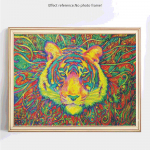 5D-teemantmaaling pildid kividest loomadest teemanttikandid 20X30