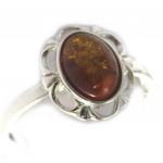 H&otilde;bes&otilde;rmus 'Inspiration' konjakist merevaik (roodiumiga kaetud) - 12 mm 54 h&otilde;be