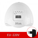 80W/150W UV/LED-k&uuml;&uuml;ntegeellamp infrapunasensoriga SUN-X5 45Leds 110V-240V k&auml;te varvaste k&uuml;&uuml;nte poleerimiseks 80W EU