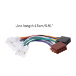 ISO autoraadio juhtmestiku adapteri pistikukaabel TOYOTA Lexus MR2 Land Cruiser RAV4 Solara Yarise jaoks