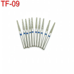 10 tk/karp Diamond Burs Dental FG 1,6 mm kiired puurid hambapoleerijatele Hambaravi t&ouml;&ouml;riistad TF-09