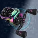 SOUGAYILANG p&uuml;&uuml;girull Mugav k&auml;epide 9+1BB 8,0:1 &uuml;lekandearv Baitcasting P&uuml;&uuml;girull vasakul/paremal p&uuml;&uuml;girattaga kalap&uuml;&uuml;k Left mitmev&auml;rviline