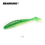 Bearking Good Fishing Lure Soft Bait Professional Lure 4 6tk 10cm/9.5g Kvaliteetsed karpkala kunstvooblerid B