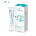 Clearasofti intensiivne l&auml;bipaistev aknegeel, aknevaba 24 tunniga, dermatoloogiliselt testitud, parabeenivaba, v&auml;rvainevaba, l&otilde;hnaaineteta, 15 g. 15 g.