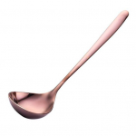 Segamiskulp Smooth Edge Mugav k&auml;epide Korduvkasutatav praktiline plaaditud korrosioonikindel supp kuuma potti jaoks