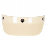 Universaalne mootorratta 3 kl&otilde;psuga nupuga visiir, &uuml;lesp&ouml;&ouml;ratav &uuml;les alla avatud n&auml;okiivri tuulekaitse beež