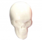 Les Tr&eacute;sors De Lily [R7756] &ndash; beež 'Skull' vaigust kujuke &ndash; 30x55x40 mm beež