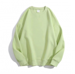 Zirunking uhiuus Unisex Streetwear dressipluusid s&uuml;gise ja kevade O-kaelusega pullover Kahepoolne puuvillane pikkade varrukatega &uuml;ler&otilde;ivad M