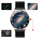 Moodne t&auml;isautomaatne mehaaniline k&auml;ekell Meeste &uuml;li&otilde;pilastele m&otilde;eldud lihtne lahe helendav veekindel vabaaja spordikell