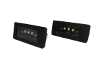 BMW lampki tablicy rejestracyjnej LED 2x600lm, zestaw 2szt czarna