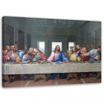 L&otilde;uenditr&uuml;kk The Last Supper da Vinci 60x40 mitmev&auml;rviline