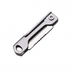 Paberi trimmer Paberi trimmer Mini kokkupandav nuga pakipost roostevabast terasest teraga utiliidi pardel l&otilde;igatud taskuteibiga v&otilde;tmehoidja karp Avatud kirjapakk 1 Pcs