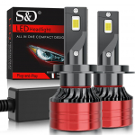 2tk 60000LM V&otilde;imas auto H4 H7 Led esituli 6000K HB3 HB4 9005 9006 H1 H11 H8 9004 9007 9008 H13 9012 Hir2 pirnid CSP 3570 kiibid udulamp 60W H1