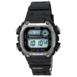 Casio Digital Sports Resin Strap Quartz DW-291HX-1A DW291HX-1 200M Meestekell