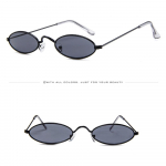 Ramidos Fashion Meeste Naiste Retro v&auml;ikesed ovaalsed p&auml;ikeseprillid Metallraamiga Varjud Prillid One Size