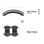 Must PU kunstnahast roolikateteks Mercedes-Benz W203 C-klass Kompressor 2001 2002 no marker gray