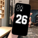 Telefoni&uuml;mbris Iphone 14 Pro Max 13 12 11 Pro Max 13pro 12pro 14 Plus Se number Jalgpall Pesapalli Sport Case Funda iPhone 13ProMax