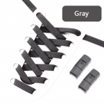 NR.8 1 paar lamedaid kingapaelu Ilma sidemeteta tossudele Elastsed kingapaelad Lamedad ruudulise koega Laisad kingapaelad Aksessuaarid Unisex 100cm hall v&auml;rv