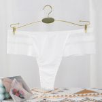 Naiste seksikad &otilde;mblusteta perspektiiviga alusp&uuml;ksid Naiste alusp&uuml;ksid G-n&ouml;&ouml;riga &uuml;hev&auml;rvilised stringid Intiimne naistepesu M valge