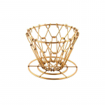 Kohvitilguti kokkupandav kohvifilter V60 stiilis kohvitilguti filtritass Korduvkasutatav paberivaba kallake kuld