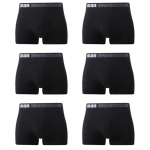 6 t&uuml;kki Meeste aluspesu Bokserid L&uuml;hikesed p&uuml;ksid Alusp&uuml;ksid Alusp&uuml;ksid Alusp&uuml;ksid ML XL 2XL 3XL 4XL 5XL 6XL 7XL M must